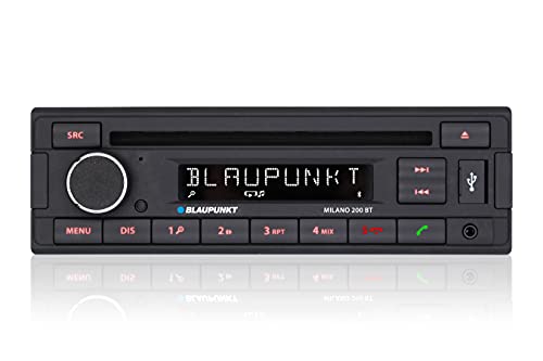 BLAUPUNKT Milano 200 BT - Bluetooth 1-DIN Radio MIT CD mit...