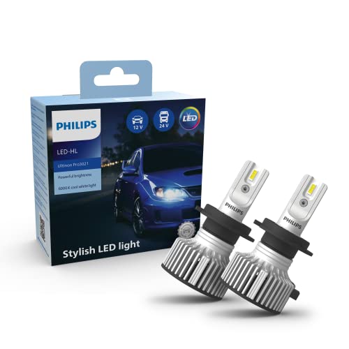 Philips Ultinon Pro3021 LED faros delanteros (H7), luz...