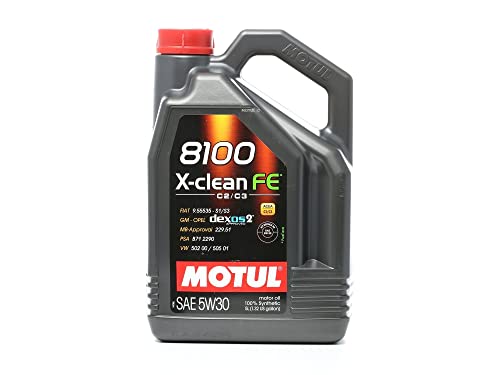 Motul - Aceite 8100 x-Clean fe 5w30 (acea c2/c3) 5l