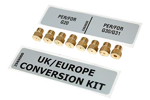 Kit de conversión de GLP (9 chorros/boquillas/inyectores,...