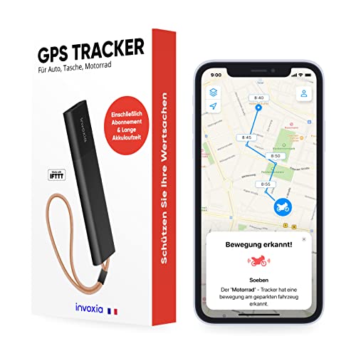 Invoxia Localizador GPS sin Tarjeta SIM - Alerta Antirrobo...