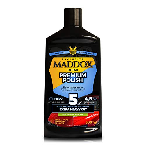 Maddox Detail - Premium Polish - Pulimento para arañazos de...