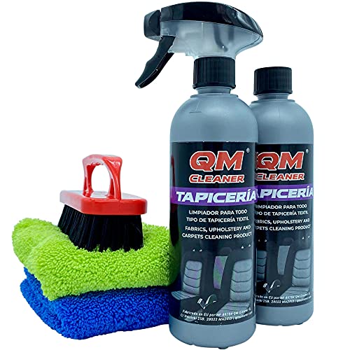 QM Cleaner kit Limpia Tapicerías Profesional para limpiar...