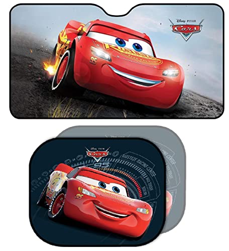 Juego Disney Pixar Cars parasol delantero del coche y par de...