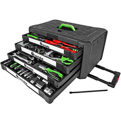 TecTake Maletín con herramientas 899pc piezas maleta...